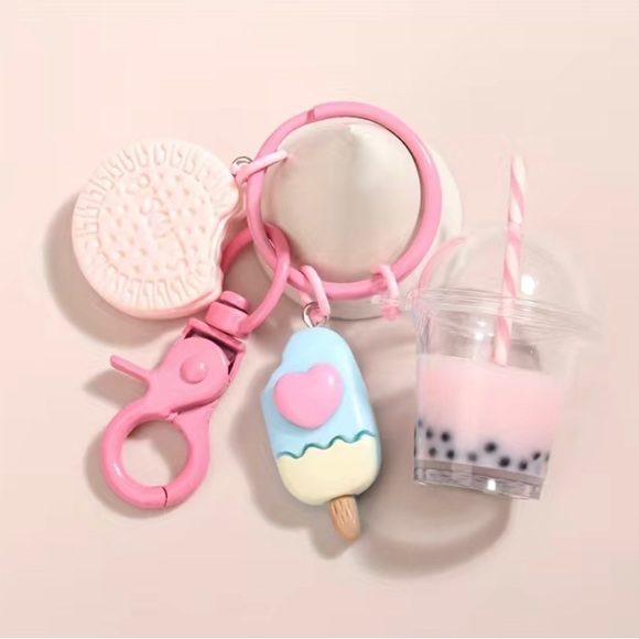 Unbranded Handbags - 🆕 Boba Tea & Treats Bag or Keychain